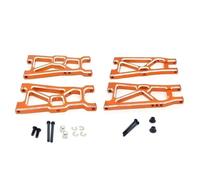 Para ZD Para Racing DBX-10 DBX10 10421-S 9102 1/10 4 Uds Brazo De Suspensión Delantera Y Trasera De Metal 7597 7598 RC Piezas De Mejora De Coche RC Reemplazos Repuestos(1set)