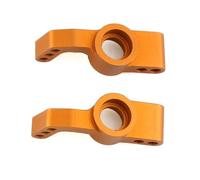 Para ZD Para Racing DBX-10 Modificación Mejorada Aleación Aluminio Para Brazo Oscilante Copa Dirección Eje Trasero C Grupo Asientos Coche RC Cazoleta DireccióN Rc(Yellow,Rear axle cup)