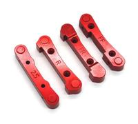Para ZD Para Racing MT16 BX12 RX12 X12S P12 Para Gladiator JIUSI MT14R PT14R 1/14 Accesorios Metal Brazo Delantero Trasero Códigos Piezas Piezas(Red)