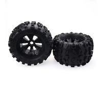 Para ZD Para Redcat Para Rovan Para HPI Para Savage Para FLUX Para HSP 1/8 2 Piezas Rueda Hexagonal 17 Mm Y Ruedas 170 Neumáticos Rc Repuestos Autos Carreras Neumáticos RC