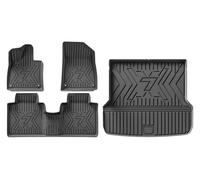 para Zeekr 7X 5 Asientos 2024 2025 Suelo Coche Y Revestimientos Carga Almohadilla Maletero TPE Accesorios Repuesto Antideslizantes Todo Tipo Clima Coche Esterillas(4pcs Sets LHD)