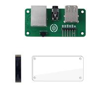 Para ZeroW Add On Board con Ethernet de 3,5 mm de doble interfaz USB Ethernet adaptador de extensión Ethernet placa de desarrollo