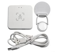 Para ZIGBEE para Smart Human Presence Sensor para Tuya Smart-Life & Z2M, brillo y detección de distancia, para ALEXA y Google, ABS blanco 6 x 6 x 4 cm (#1)