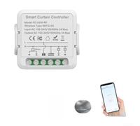 Para Zigbee RF Cortina Módulo Interruptor para Estor Enrollable con para Tuya Smart WiFi Activación por voz Google Home Support (wifi+433)