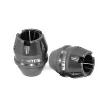 para ZONTES 368G 350 D/M/E/K/G/R/T/S/V Motocicleta Rueda Delantera protección contra caídas Marco Deslizante antichoque(Titanium3)