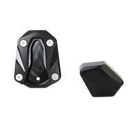 para ZONTES 368G 368 G 368-G 368G Almohadilla extensión para Caballete Lateral ampliador Caballete Placa ampliación para Caballete Lateral Caballete Almohadilla para Pata Cabra Lateral(Black Set)