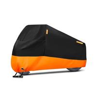 para Zontes para 703F para 703f Funda Impermeable para Motocicleta con Protección UV A Prueba Polvo Y Nieve para Exteriores Funda para Moto Scooter(Orange,M for 160-180cm)