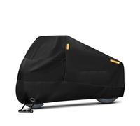 para Zontes para 703F para 703f Funda Impermeable para Motocicleta con Protección UV A Prueba Polvo Y Nieve para Exteriores Funda para Moto Scooter(Black,XL for 200-210cm)