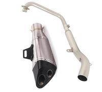 para Zontes ZT125 ZT-125 ZT 125 U1 G1 Z1 Z2 2021 2022 Sistema De Escape Motocicleta Tubo Enlace Delantero Que Conecta El del Silenciador 51 Mm