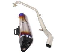 para Zontes ZT125 ZT-125 ZT 125 U1 G1 Z1 Z2 2021 2022 Sistema De Escape Motocicleta Tubo Enlace Delantero Que Conecta El del Silenciador 51 Mm