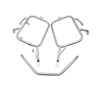 para Zontes ZT703 ZT703F 2024- Portaequipajes para Motocicleta Soporte Lateral para Alforjas Caja Superior Trasera Portaequipajes Portaequipajes Trasero Motocicleta(Plata)