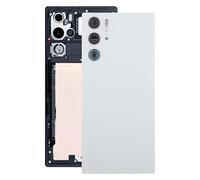 Para Zte Nubia Redmagic 9s Pro 9s Pro Compatible Cubierta trasera de batería de vidrio con cubierta de lente de cámarablanca