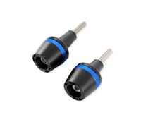 Para ZX-10R ZX10R 2011-2020 2021 2022 Accesorios De Moto Cuadro Protectores Amortiguadores Contra Caídas Control deslizante del marco de la motocicleta(AZUL)