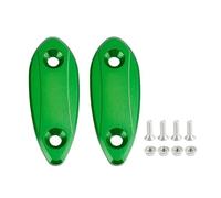 Para ZX-6R ZX-4R ZX-4RR ZX-25R Cubierta Decorativa Para Orificio De Espejo Retrovisor De Motocicleta Deflector De Base(Verde)