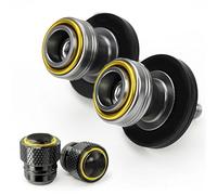 para ZX-6R Zx6r ZX 6R ZX10R ZX-10R 10R CNC Accesorios De Motocicleta M8 Carretes Brazo Oscilante Deslizador Soporte Tapa Válvula Neumático