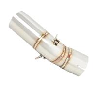 Para ZX10R ZX-10R 2011-2022 Slip On Motorcycle Escape Escape Mid Link Pipe Connect 51MM Muffler Systems WEFOLCC