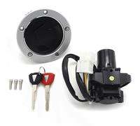 Para ZX1400 Para Ninja Para ZX14R Interruptor Llave Encendido Motocicleta Tapa Combustible Kit Bloqueo Asiento 27005-0568 51049-0715 27005-0561 Cerradura De Encendido