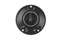 Para ZX6R Para Ninja Para ZX-6R 636 ZX636R Para ZX-10R 1000 ZX1000S/SX Tapón De Depósito Combustible CNC Para Motocicleta TapTapón De Depósito Moto(Black)