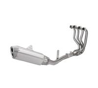 para ZXMOTO500 500RR 500R para Sistema de para Escape Motocicleta Línea Carreras Posición Original Tubo de Escape Delantero(B)