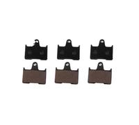 Para ZZR 1400 ZX1400 ABS 2008-2016 ZZR1400 Abs 2012 2013 2014 2015 Pastillas De Freno Traseras De Motocicleta Pastilla de freno de disco(3 pares)