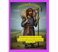 Parables in Nature: A meditative coloring journey: A Christian book about the parables of Jesus Christ, transformative spiritual experience, and ... | Gift for vacations, Holidays and relaxing