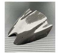 Parabrezza para Moto para Z1000 Z 1000 2011 2012 2013 2014 Parabrisas De Fibra Carbono Modificado para Motocicleta Doble Burbuja Parabrisas