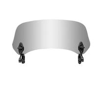 Parabrisa Deflector Para Para MT07 Para MT09 Para MT10 Parabrisas motocicleta Deflectores viento transparentes Pantalla Parabrisas(Large Grey)
