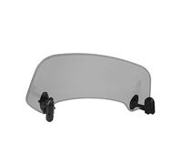 Parabrisa Deflector Para Para NINJA 400 Para Z900 Para Z1000 Para Er6f Motocicleta Parabrisas Ajustable Deflector Viento Spoiler Extensión Parabrisas Pantalla Parabrisas(Mini Smoke)
