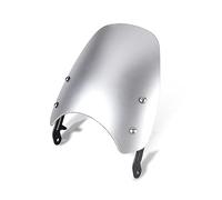 Parabrisa Deflector Parabrisas Para Bonneville 2021 Para T100 Para T120 2015-2019 Para Thruxton 900 2003-2015 Deflectores Carenado Faro Pantalla Parabrisas(Silver)