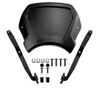 Parabrisas ABS para Motocicleta, Visera Vintage para CL500 CL-500 2023 2024 CL 500, Accesorios Modificados. Deflector De Parabrisas(Negro)