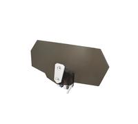 Parabrisas Alerón De Extensión De Parabrisas Elevado Universal para Motocicleta, Scooter, Apto para CBR650F, YZF-R15, R1200GS, Duke Deflectores(Smokey)