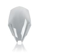 Parabrisas Alerón Moto para Ka&wasaki Z500 Z 500 para SE 2024 2025 Más Ancho Y Alto Que El Parabrisas Serie Deflectores Aire Vis Turismo Motocicleta Deflector Viento(Light Smoke)