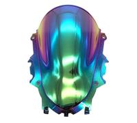 Parabrisas Antiturbolencias para YZFR3 para YZFR25 para YZF para R3 para R25 2019-2023 Motocicleta Deporte Racing Parabrisas Doble Burbuja Visera Deflector Pantalla Antiviento(3)