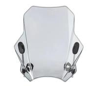 Parabrisas Antiturbolencias para ZONTES 125G1 310R 350GK C125 R350 para 125 para G1 Universal 22 25 28MM Manillar De Motocicleta Parabrisas Pantalla Ajustable Pantalla Antiviento(2)