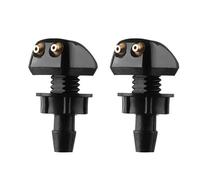Parabrisas Arandela Boquilla Kit De 2 Boquillas Universales Para Limpiaparabrisas Coche, Aspersor Agua Ajustable Ventana Delantera Con Función Rotación Bordes(2PCS)