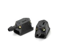 Parabrisas Arandela Boquilla Limpiaparabrisas Universal Para Coche, 2 Unidades, Pulverizador De Agua 9 Mm Con Brazo Actualización 4 Vías, Boquillas Ajustadas 8