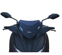 Parabrisas bajo ahumado oscuro compatible con Yamaha X-Max 125-300-400 ABS 2017-2018-2019