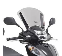 Parabrisas Bajo Humo ' Givi para Honda Sh 300 De 2015 Al 2020 H27xL42CM Oscuro