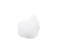 Parabrisas blanco para micrófono de solapa Lavalier de 5 mm, reduce el ruido del viento y la transparencia acústica, para grabación al aire libre, se adapta a la mayoría de micrófonos Lavalier,