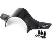 Parabrisas Carenado Parabrisas De Motocicleta para Vespa GTS 300 para Super 2023 2024 Visera Deportiva Deflector Accesorios Viento Parabrisas(Bright Carbon Fiber)