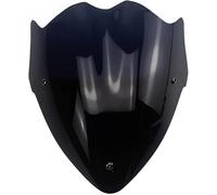 Parabrisas Carenado Spoiler De Parabrisas Motocicleta para Suzuki GSX-S750 2017-2021 Visera Deportiva con Deflectores Viento Y Extensión Carenado Parabrisas(Smoke)