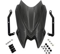 Parabrisas Carenado Spoiler De Parabrisas para Motocicleta para Kawasaki para Z900 2020-2024 Visera Deportiva Titanio Negro Deflectores Viento Carenado Parabrisas(Dark Titanium)