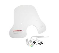 Parabrisas claro 360 x 710 mm original homologado con kit de enganches compatible con Vespa GTS 125 300, GTS Super, Super Sport, Super Tech y Touring (2019-2022) - Parabrisas medio transparente