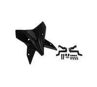 Parabrisas Compatible con Duke 1390 Super R 1390 Super R 2024 2025, Accesorios para Motocicleta, Visera Deportiva Touring, Parabrisas. Deflector Cupula Moto(Black)