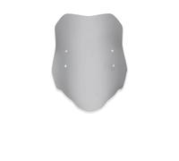 Parabrisas Cúpula Windshield para Benelli para TRK 502 502X 552 552X Doble Burbuja Deflectores Viento(Grey 41cm)