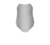 Parabrisas Cúpula Windshield para Benelli para TRK 502 502X 552 552X Doble Burbuja Deflectores Viento(Grey 52cm)