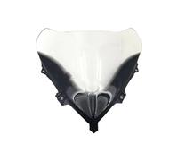 Parabrisas Cúpula Windshield para BMW K40 K1200S 2003-2009 K1300S 2008-2017 Touring Parabrisas Humo Claro Deflector De Viento Spoiler Visor(Clear with Black)