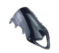 Parabrisas Cúpula Windshield para BMW S1000RR S1000 RR 2009 2010 2011 2012 2013 2014 De Doble Burbuja para Motocicleta Parabrisas Negro(Black)