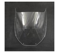 Parabrisas Cúpula Windshield para FZR750 FZR1000 1987 1988 para FZR 750 1000 Parabrisas Touring Negro Transparente Deflector De Viento Protector Pantalla(Clear)