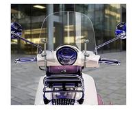 Parabrisas Cúpula Windshield para Peugeot Django150 TT150 2022 Parabrisas De Motocicleta(35cm Transparent)